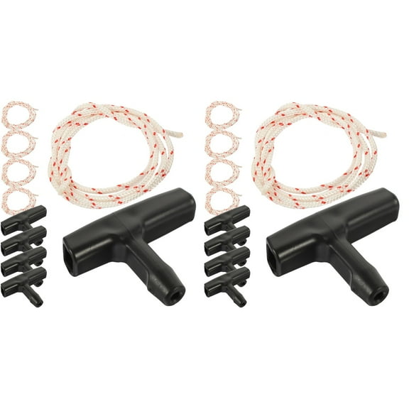 10 pcs Attic Ladder Pull Cord Garage Door Pull Rope with Handle for Garage Opening