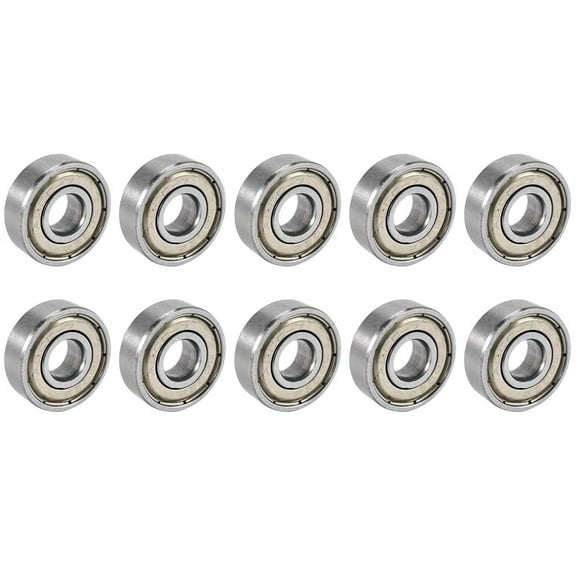 10 pcs. Ball bearings miniature deep groove ball bearings 608 ZZ 8 x 22 x 7mm Bearing Steel