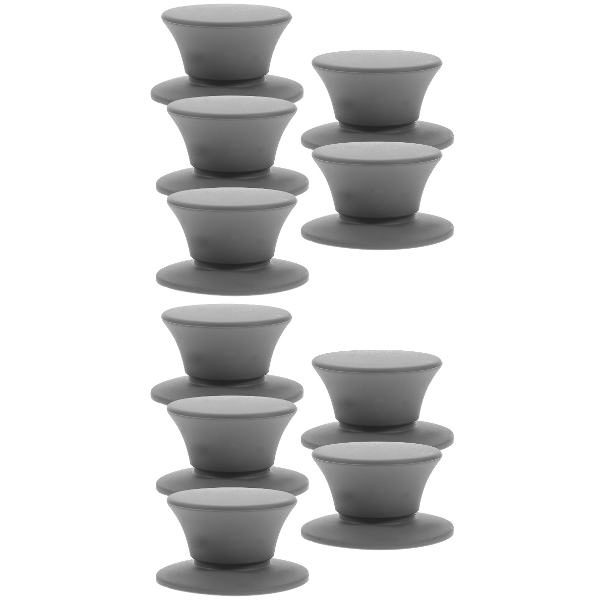 10 pcs Cookware Lid Knob Pan Lid Handle Knob Silicone Universal Pot Lid