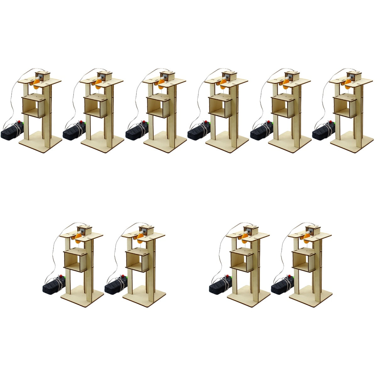 10 pcs DIY Elevators Puzzle Making Kit DIY Elevator Set Lifts Elevator 10 pcs DIY Elevators Puzzle Making Kit DIY Elevator Set Lifts Elevator