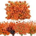thumbnail image 1 of 10 pcs Fake Fall Flowers Outdoor Fall Artificial Flower Arrangements Faux Fall Outdoor Plants Decorations for Home Porch Pathway Window Box Mantel Harvest Thanksgiving, 1 of 5