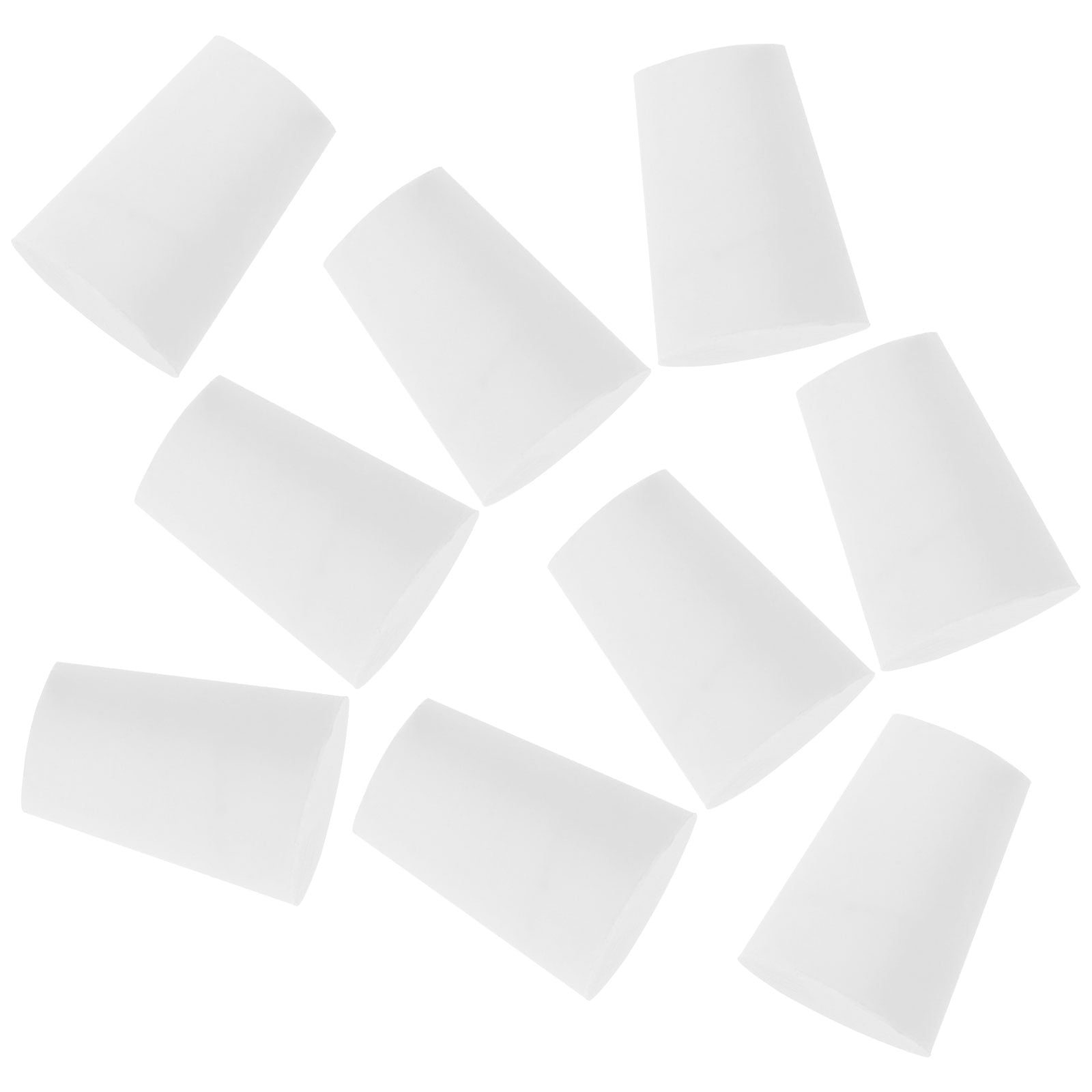 10 pcs Flask Stopper Laboratory Test Tube Stopper Rubber Test Tube