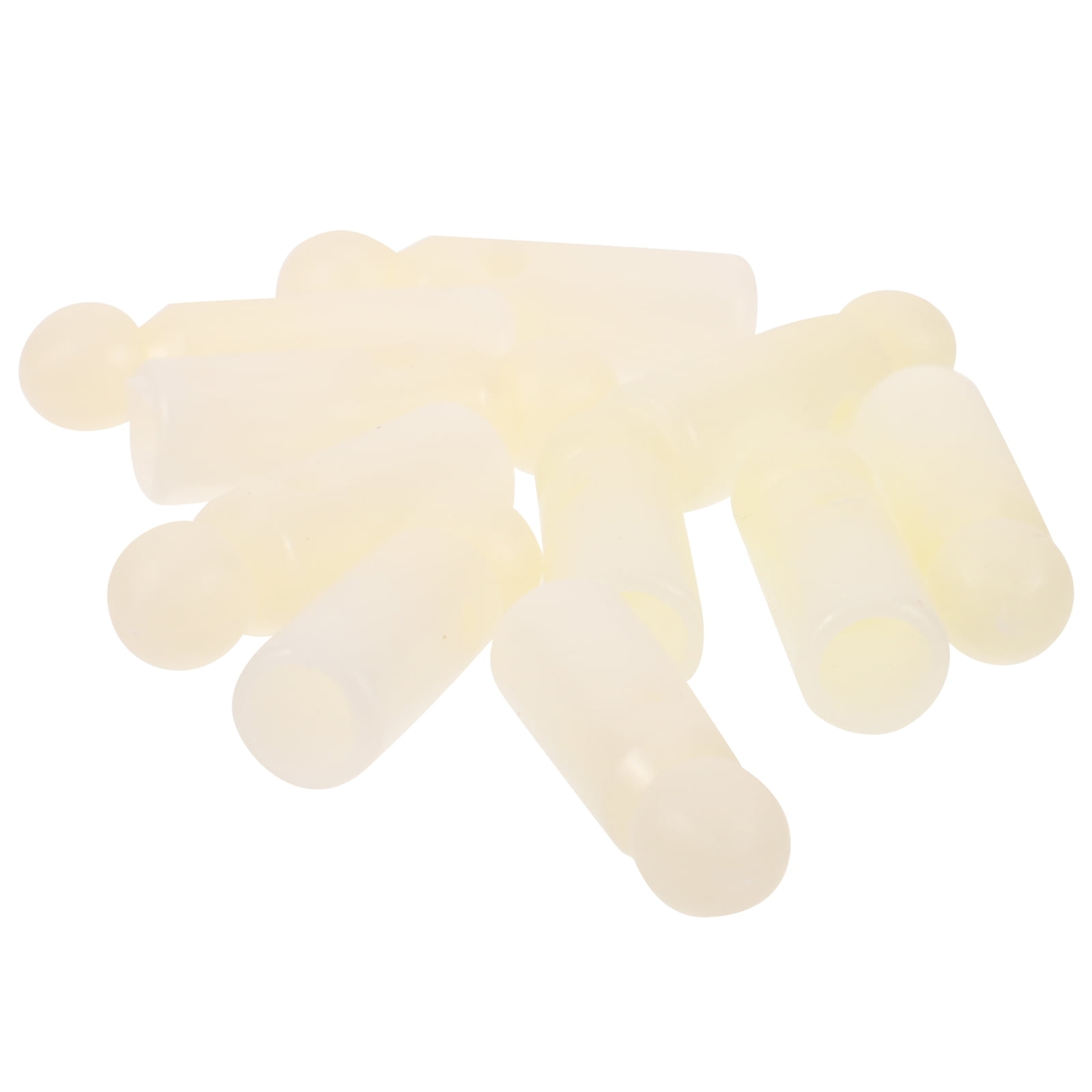 10 pcs Folding Umbrella Bone Covers Plastic Umbrella Tail Beads