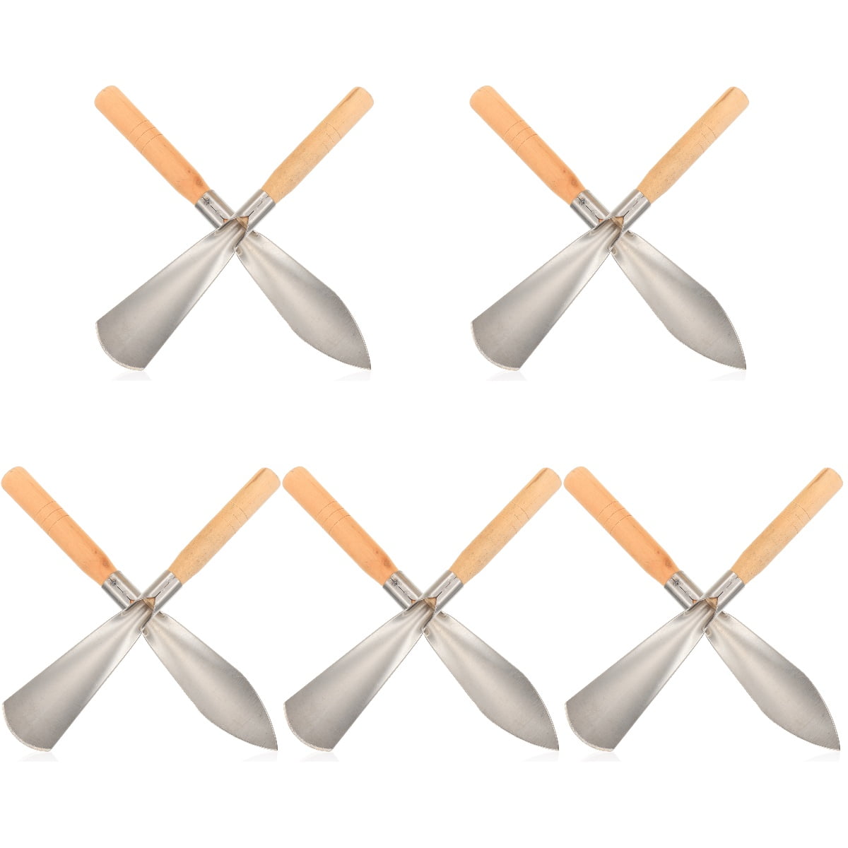 10 pcs Garden Trowels Vegetable Planting Shovels Garden Tools Garden