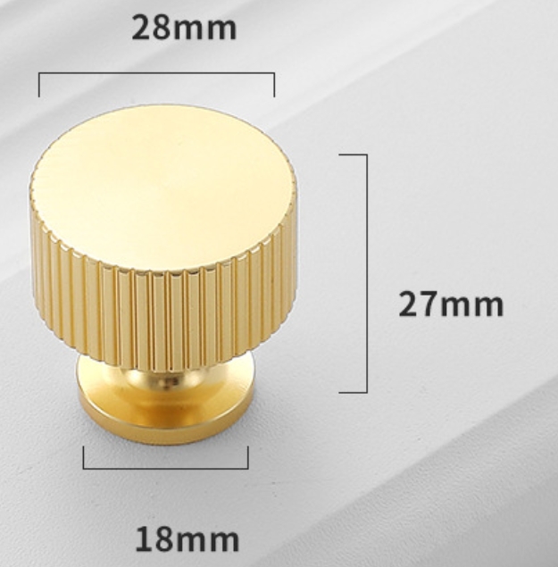 KNOKLOCK 10 Pack 5 Inch(128mm) Kitchen Cabinet Handles Gold Knurled Cabinet Pulls Kitchen Cabinet Hardware Drawer Pulls For Dresser Cupboard Wardrobe