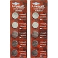 thumbnail image 1 of [ 10 pcs ] - Loopacell Cr2032 3v Lithium Coin Cell Battery Dl2032 Ecr2032 (Pack of 10), 1 of 1