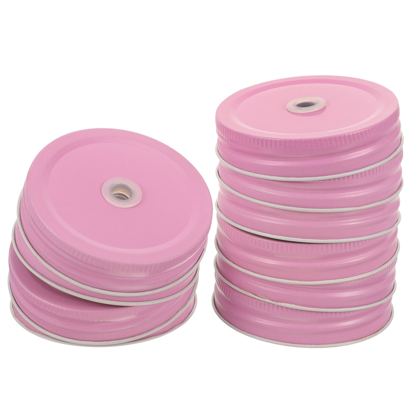 10 pcs Mason Jar Lids Mason Canning Jar Sealing Lids Metal Round Lids