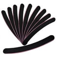 10 pcs Nail Files Buffer Buffing Slim Grit Sandpaper Nail Files 80/80