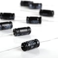 thumbnail image 1 of 10 pcs Non-Polarized Electrolytic Audio Capacitor (100 VOLTS) (4.7uF), 1 of 2