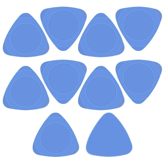10 pcs Opening For Cell Phone Mobile Phone Screen Case LCD PDA Laptop Repair /Guitar Pick Light blue