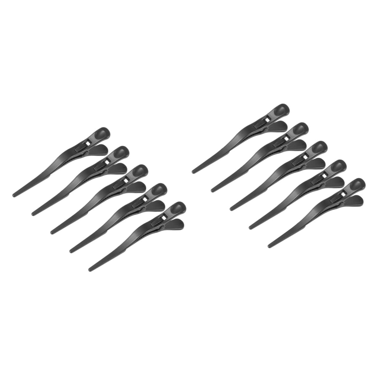 10 pcs Partition Alligator Positioning Duck Barrettes Haircut ...