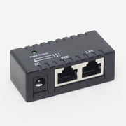 10 pcs Passive PoE Injector Splitter Module Wall Mount 4,5+/7,8- 5.5*2.1mm DC