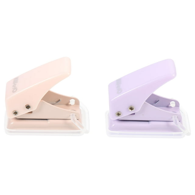 10 pcs Small Hole Punch Portable Hole Puncher Home Office Planner Paper