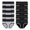 thumbnail image 1 of 10 pcs Women Teen Girl Leakproof Reusable Panties Period Panties High Waisted Menstrual Leakproof Panties Multi Pack, 1 of 4