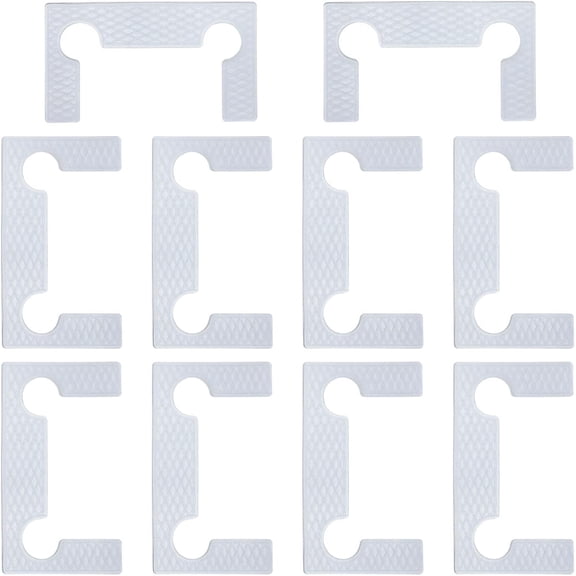 10 pcs heavy-duty 90-degree glass shower door hinges - cabinet fixtures, for cabinet display - replacement parts