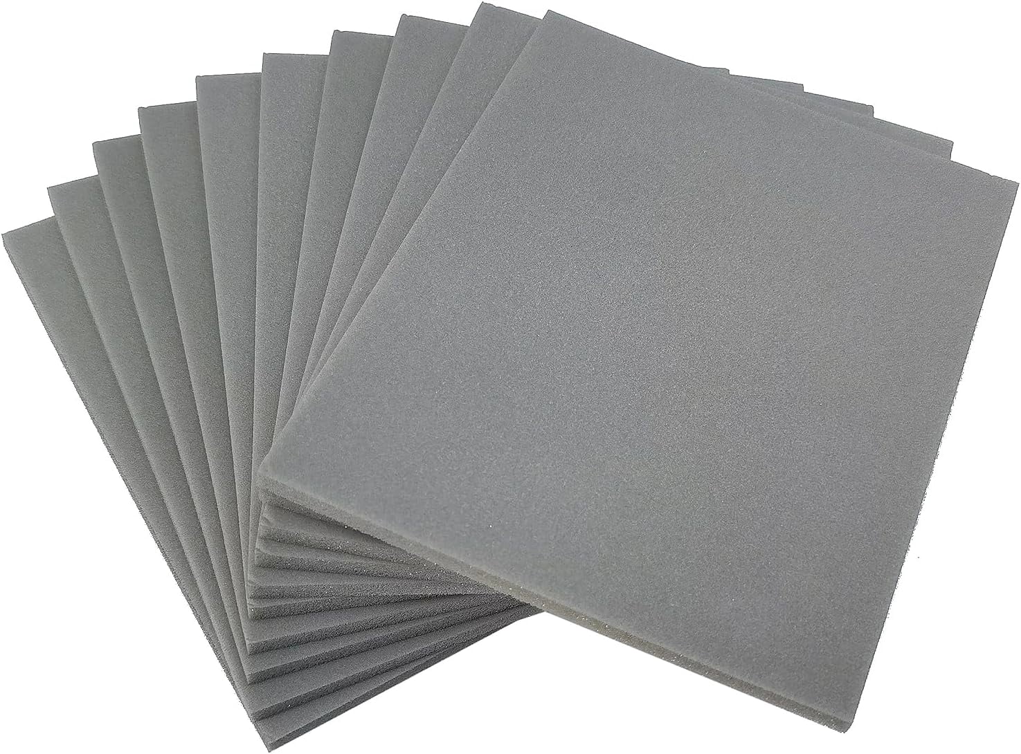 10-piece 2000-grit 4.5x5.5-inch sanding sponge set, wet or dry sanding ...