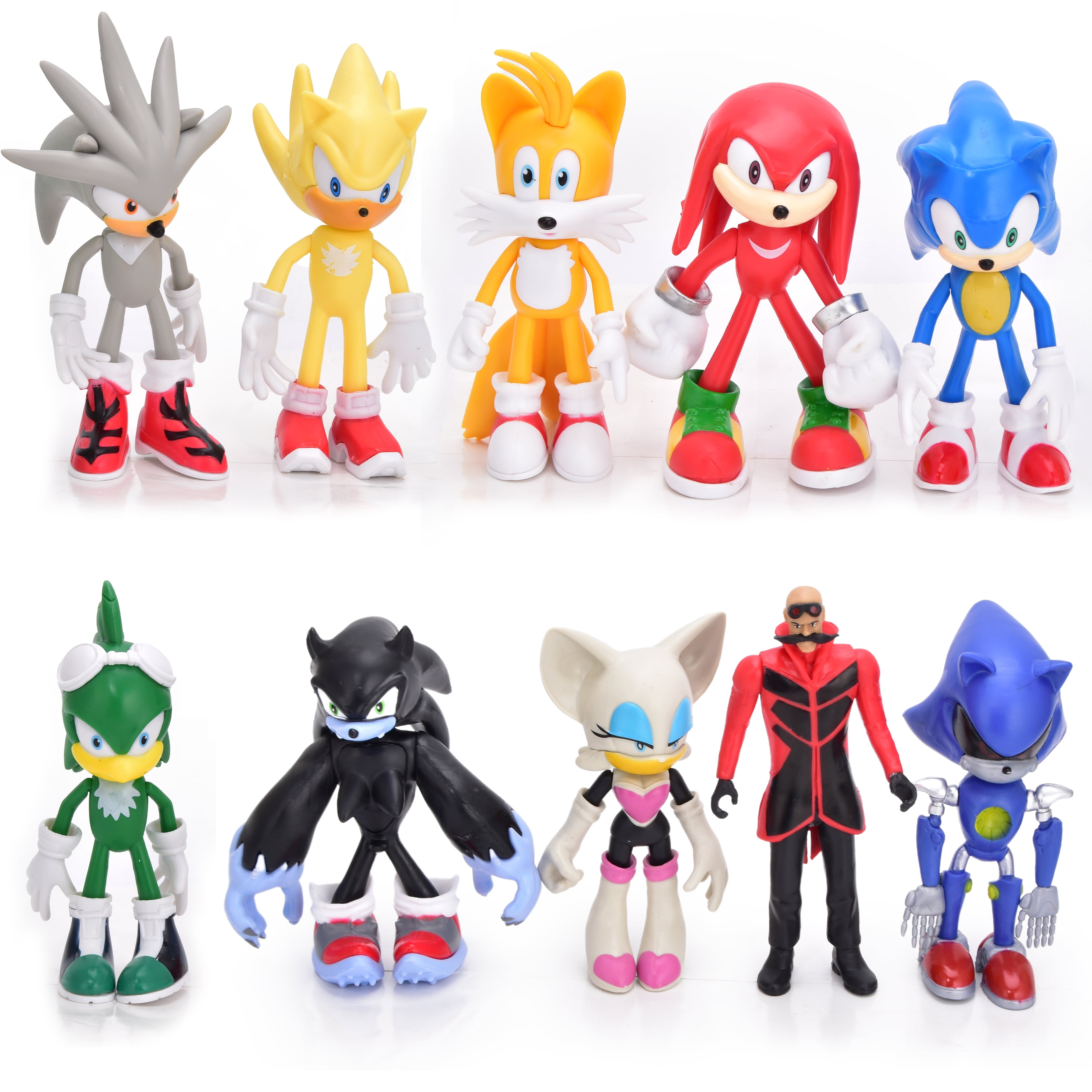 Mecha Sonic Inspired Custom Handmade Designer Toy