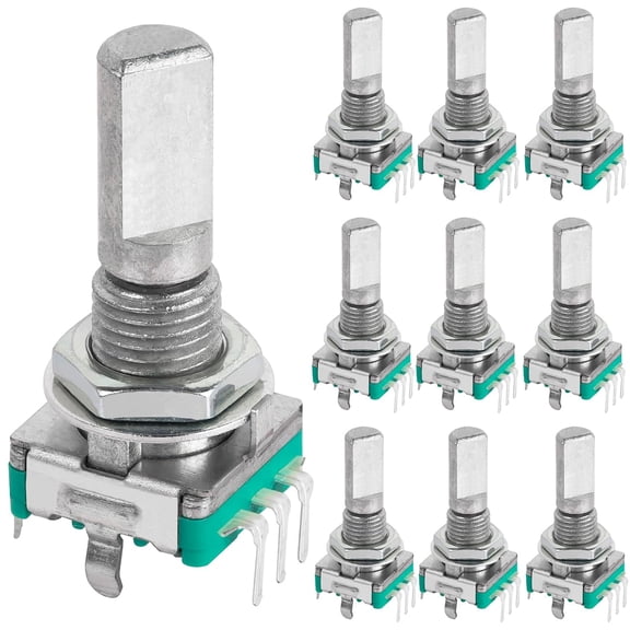 10 pieces 11 rotary encoder dodecagon switch audio digital potentiometer with switch -20