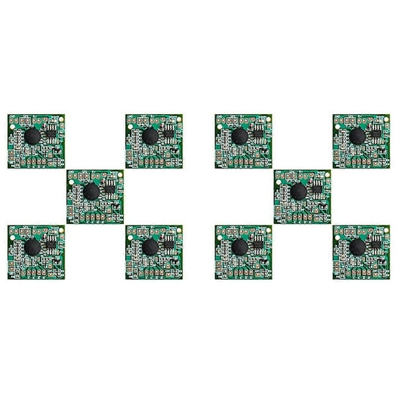 10 pieces 30 seconds voice playback board electronic greeting card recorder sound module chip music playback