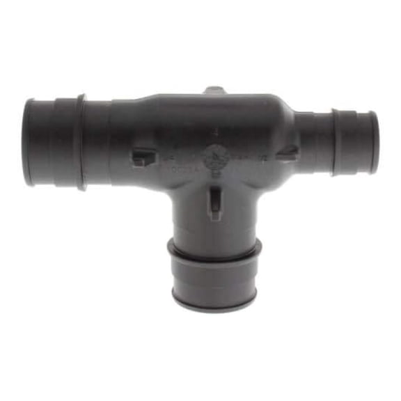 (10-pk) 3/4 x 1/2 x 3/4" Tee- (1/2" one end) - Pex-A F1960 Expansion Type- Brand- For Expansion Type A Pex- (Requires Expansion Tool and Rings-NOT INCLUDED)