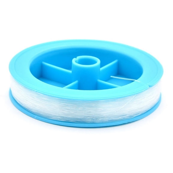 10 roll Transparent Fishing Thread Nylon Wire Clear 0.55mm 76.55 yards(70m)/roll