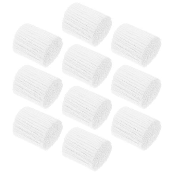 10 rolls hook yarn rug yarn sewing replace yarn threads bundles rug for diy knitting making pillowcases blankets white