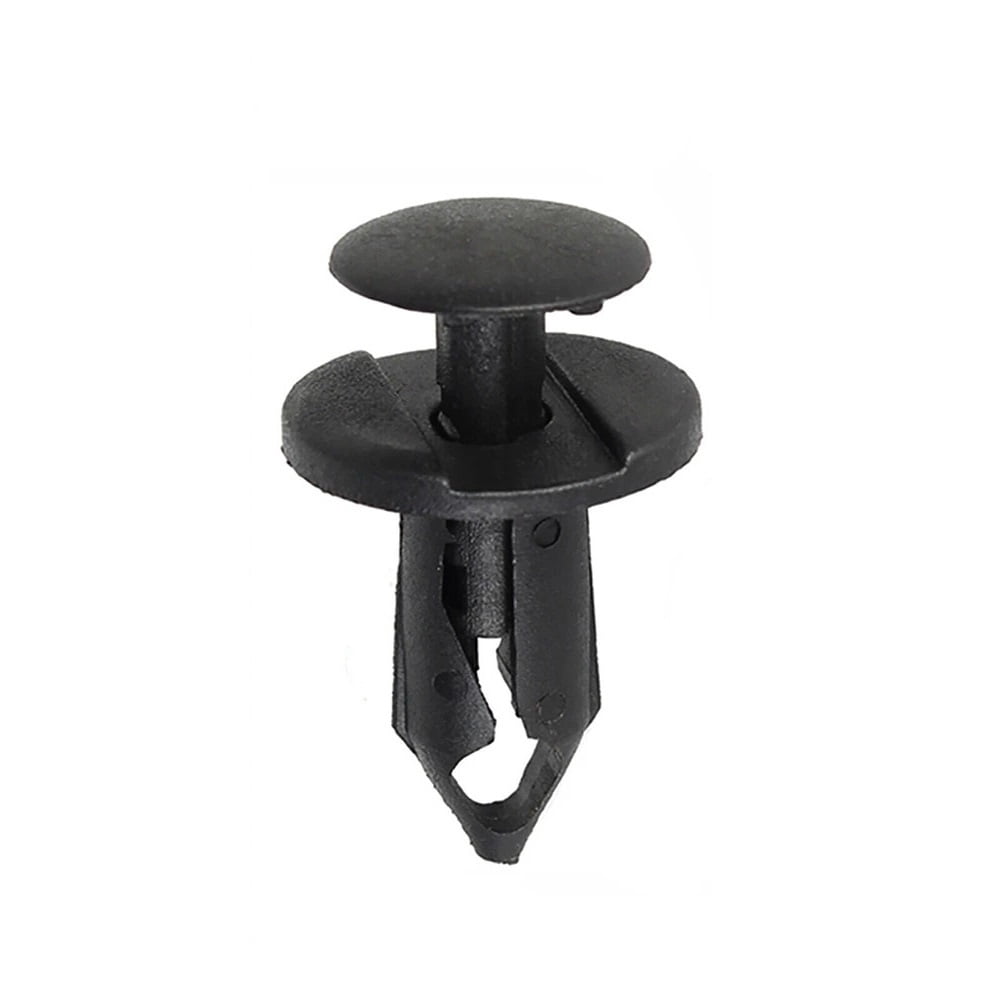 10 sets/1000pc Universal Car Door Trim Panel Clip 8mm Auto Bumper Fastener Hole Rivet Retainer plastic clip Push in Cover Mudguard
