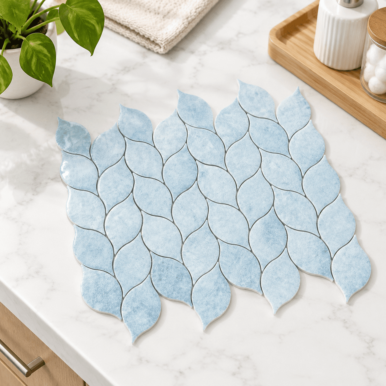 10-sheet Peel And Sticksplash Tile For Kitchen Self-adhesive Mosaic ...