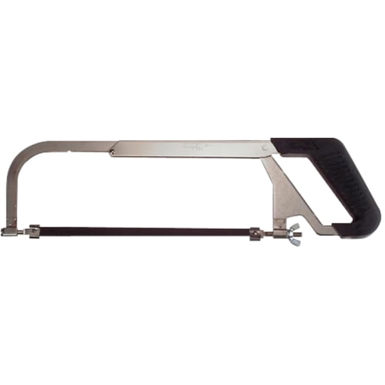 10" v 12" Adjustable Blade Rubber Grip Hacksaw