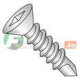 thumbnail image 1 of #10 x 1 1/4" Self-Drilling Screws / Square / Flat Head / 18-8 Stainless Steel / #3 Drill Point (Quantity: 1,000 pcs), 1 of 1