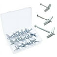 thumbnail image 1 of 10 x 1/8 inch toggle bolts 8 x 3/16 inch toggle bolts 6 x 1/4 inch toggle bolts-Silver, 1 of 5