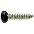 thumbnail image 1 of #10 x 1" Black Painted 18-8 Stainless Steel Phillips Pan Head Sheet Metal Screws SMSPSS-647, 1 of 2