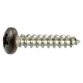 thumbnail image 1 of #10 x 1" Brown Painted 18-8 Stainless Steel Phillips Pan Head Sheet Metal Screws SMSPSS-650, 1 of 1