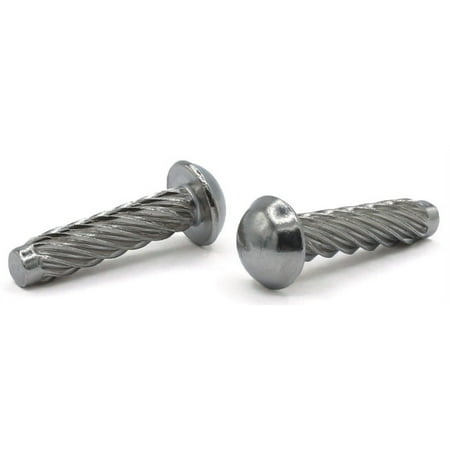 #10 x 1" U Drive Self-Tapping Screws / Round Head / Steel / Zinc - 5000 Piece Carton