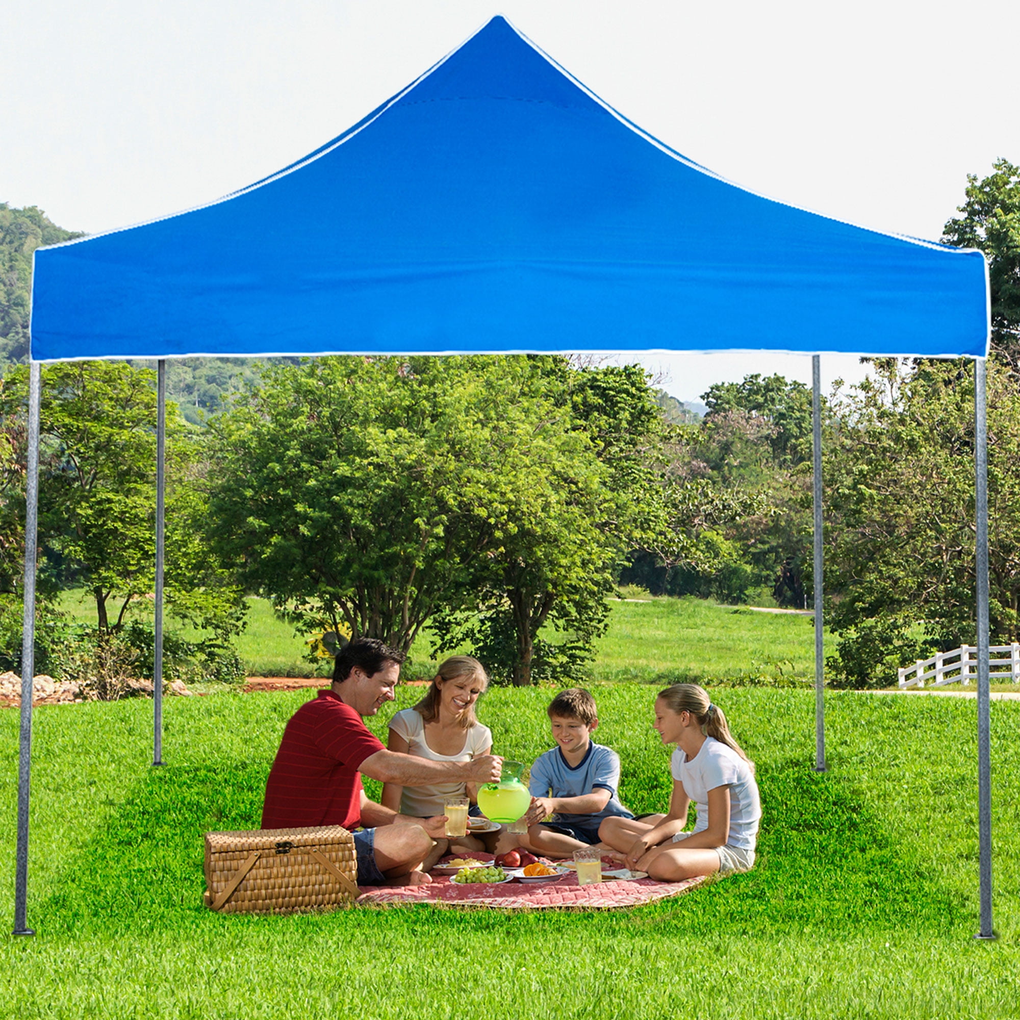 Sophia & William Blue 10x10ft Outdoor Gazebo Instant Pop Up Canopy Ten –  sophia-william-us