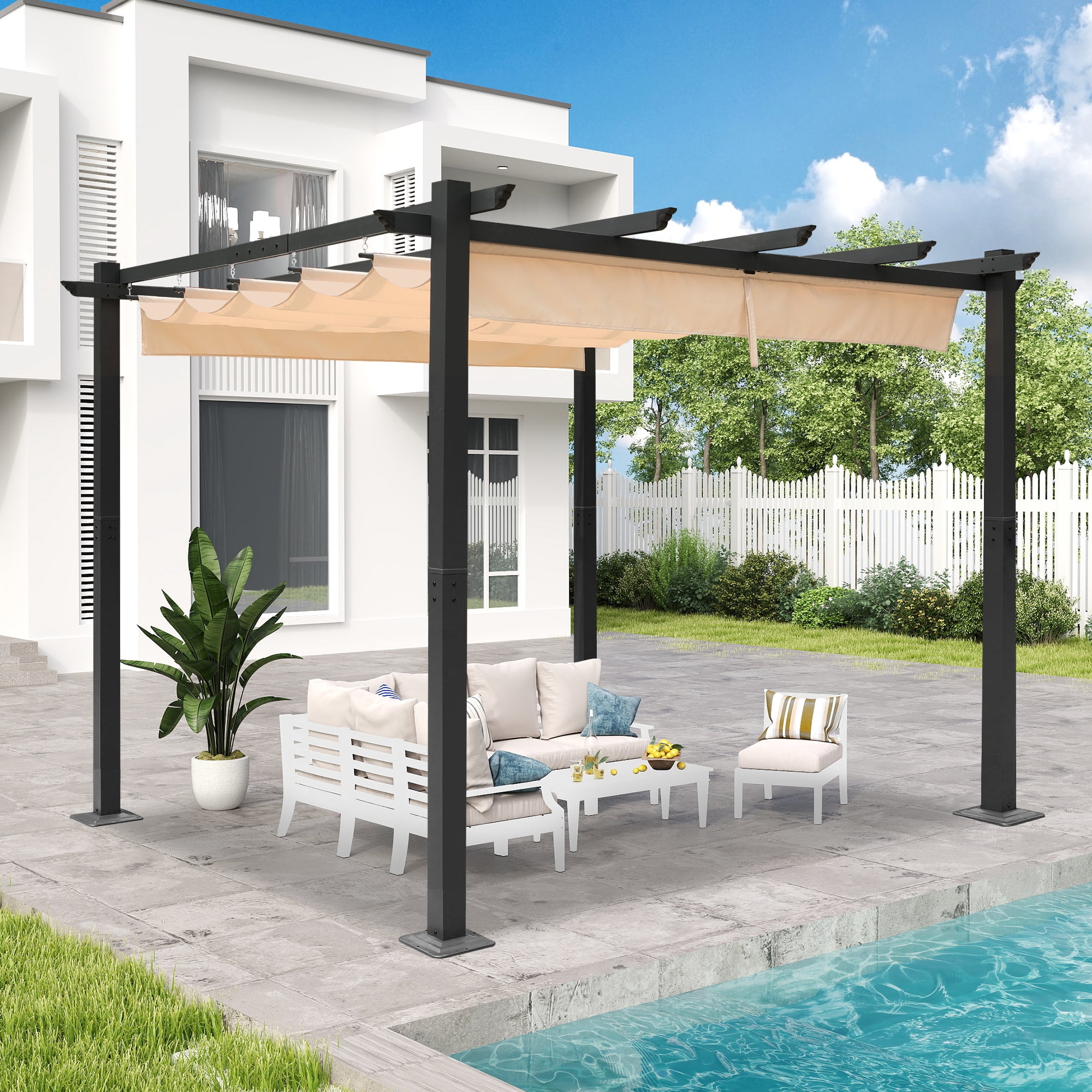 10 X 10 Retractable Awning