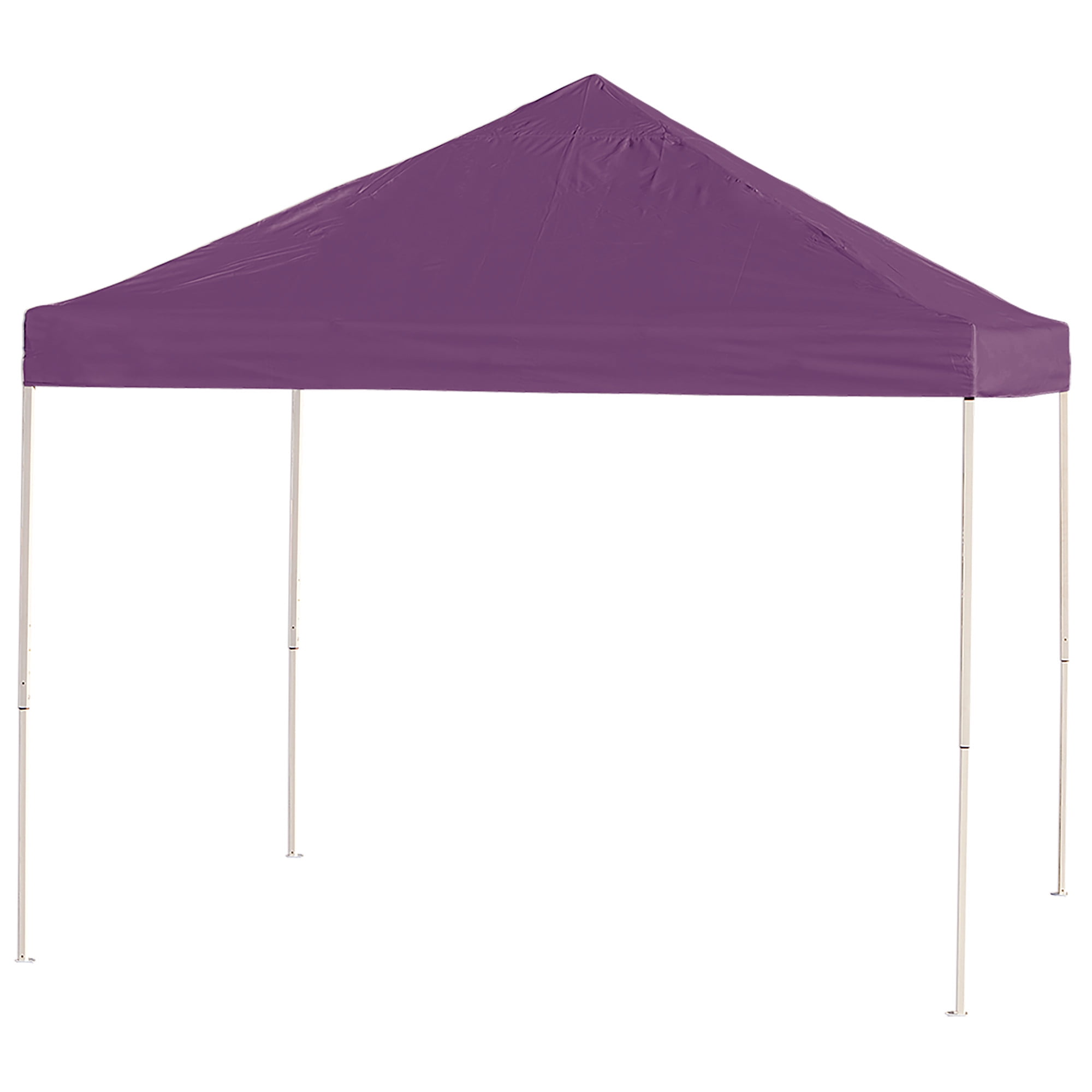 ShelterLogic 10 x 10 x 1 ft Purple Pop-Up Canopy Hd - Straight Leg