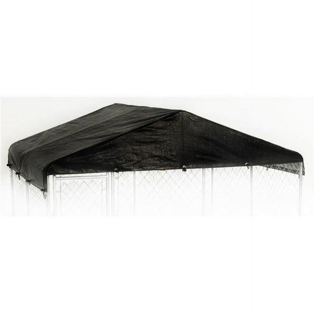 10 x 10 ft. Black Replacement Kennel Cover Tarp