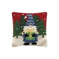 thumbnail image 1 of 10 x 10 in. Gift Poly Filled Hook Pillow with Gnome - Pack of 2, 1 of 1