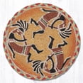 thumbnail image 1 of 10 x 10 in. Kokopelli Printed Round Swatch, 1 of 1