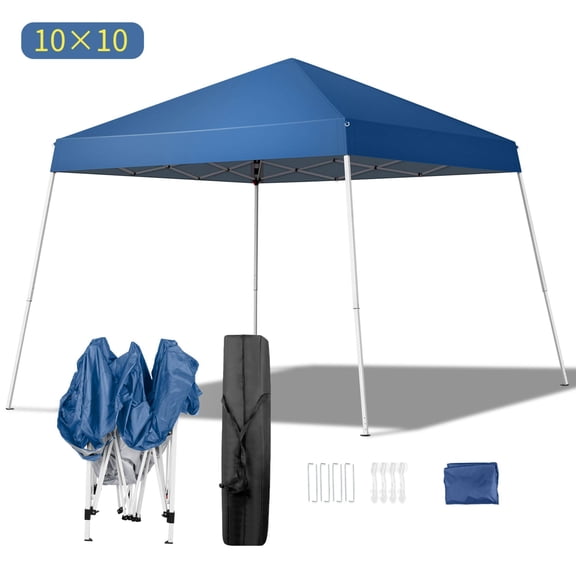 10' x 10' Heavy Duty Canopy Tent,3-Level Adjustable Canopy Tent, Large Canopy Event Tent ,Outdoor Patio Gazebo Tent , suitable for outdoor activities such as weddings, dinners, parties, and camping