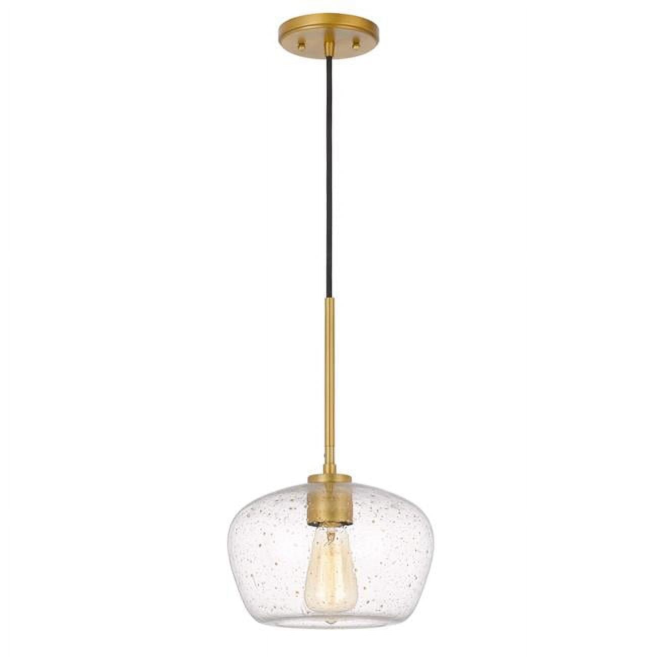 Hive Mini Vintage Brass Glass Pendant Light