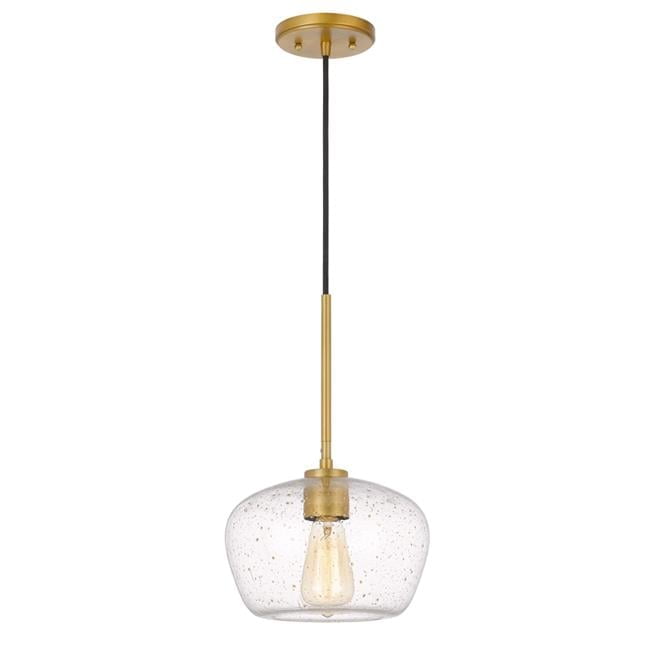 Hive Mini Vintage Brass Glass Pendant Light