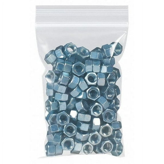 Partners Brand Poly Bag,Reclosable,10 x 12",6 Mil,PK500 PB3884