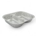 thumbnail image 1 of 10 x 13.75 in. 2 Section Aluminum Pans - 100 Counts, 1 of 1