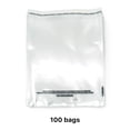 thumbnail image 1 of 10" x 13" Clear Self Seal OPP Cellophane Bag Sealing Cello Pouch - For Goodie Bags, Treats, Gifts, Party Favors, Bakery Goods - (1.5 Mil) Suffocation Warning Resealable Reclosable Bags - 100 Bags, 1 of 9