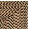 thumbnail image 1 of 10' x 13' Peanut Brown and Ivory All Purpose Handcrafted Reversible Rectangular Area Throw Rug, 1 of 2