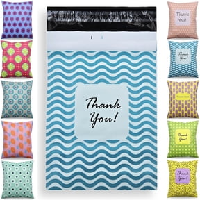 10 x 13 Poly Mailers Designer Quality 2.4Mil Thickness Shipping Plastic Envelopes Mailing Bags Self Adhesive Printed