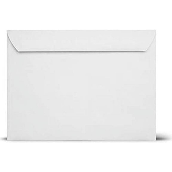 10 x 13 White Booklet Envelopes 24lb - 500 per case