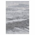 thumbnail image 1 of 10 x 13 ft. Abstract Mist Modern Area Rug, Blue & Grey, 1 of 1